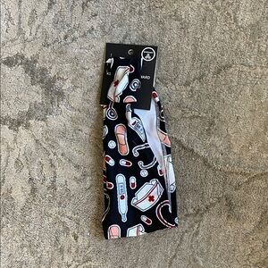 Medical Themed Black Headband